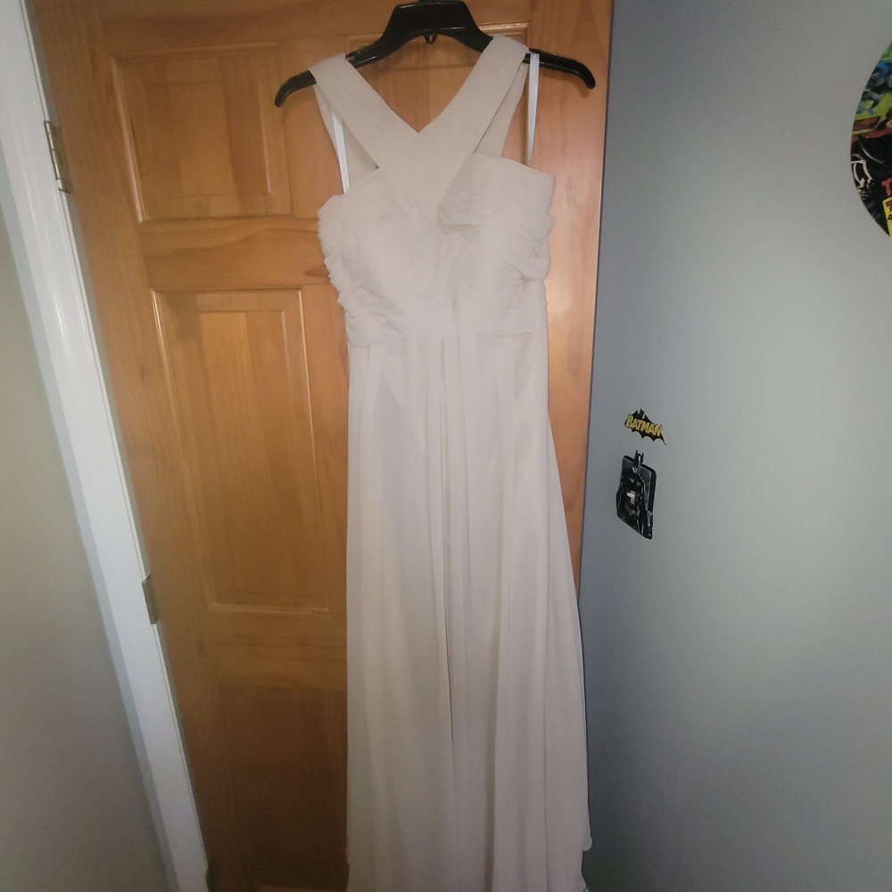 Bill Levkoff Beige Dress